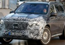 Оновлений Mercedes-Maybach GLS сфотографували під час тестів