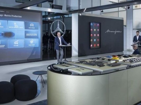 Mercedes запровадить інноваційну технологію фарбування автомобілів
