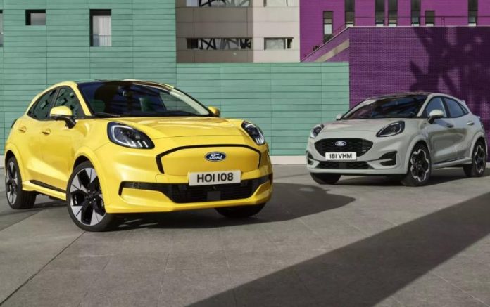 Кросовер Ford Puma перетворився на електрокар