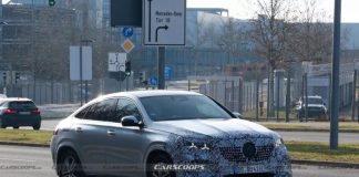 На тестах помітили прототип оновленого Mercedes-Benz GLE Coupe