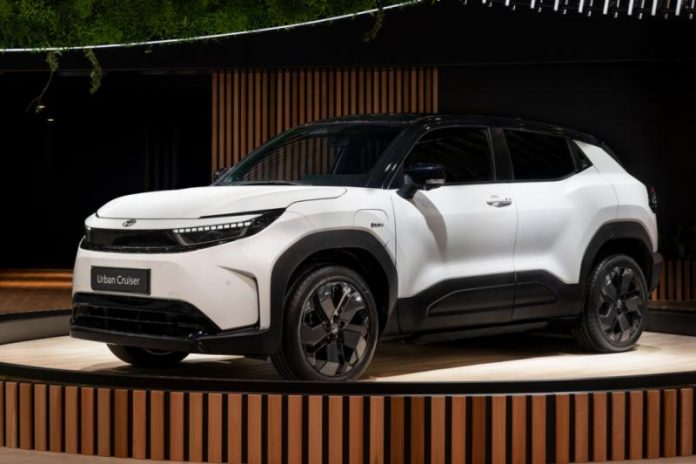 Toyota презентувала електрокросовер Urban Cruiser, який нагадує стиль RAV4 (ФОТО)