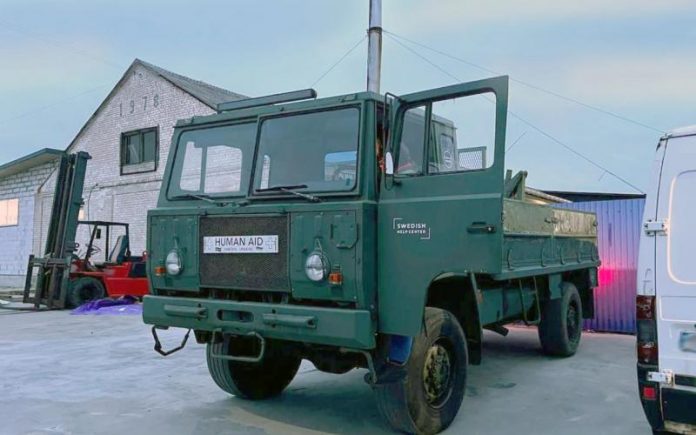 Швеція передала ЗСУ унікальний автомобіль: що відомо