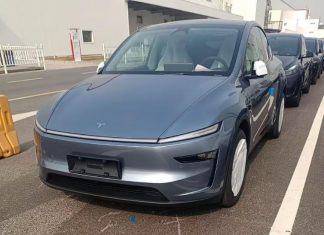 Оновлену Tesla Model Y сфотографували на вулиці