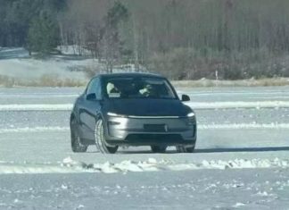 Нова Tesla Model Y випробувала свої можливості на снігу Нова Tesla Model Y випробувала свої можливості на снігу