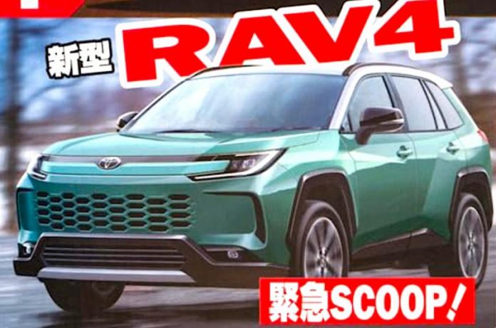 Авторитетний японський журнал показав, яким буде новий Toyota RAV4