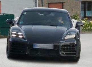 Новий електричний Porsche Cayman помічений на тестах