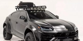 У продажу з'явився позашляховий Lamborghini Urus із шинами 33 дюйми (ФОТО)