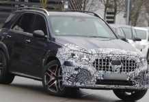 Оновлені Mercedes-AMG GLE 53 та 63 сфотографували під час тестів