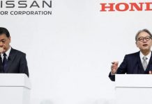 Nissan офіційно припинив переговори про злиття з Honda