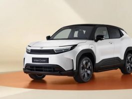 Новий електричний кросовер Toyota Urban Cruiser 2025 виходить влітку