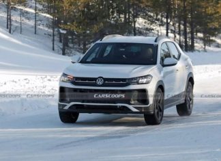 Новий компактний кросовер Volkswagen помітили без камуфляжу