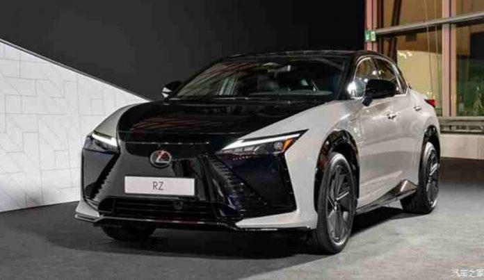 Компанія Lexus показала новий кросовер RZ: офіційні фото