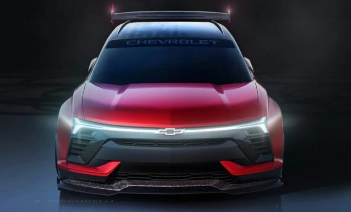 Chevrolet розкрила дизайн електрокара Blazer EV.R для гонок NASCAR