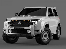 Позашляховик Mitsubishi Pajero Evolution отримав сучасний дизайн