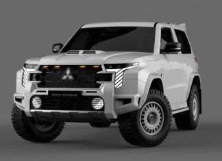 Позашляховик Mitsubishi Pajero Evolution отримав сучасний дизайн