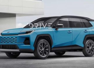 Оновлений Toyota RAV4 засвітився на нових рендерах