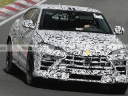 Новий Lamborghini Urus помітили на тестах на Нюрбургрингу