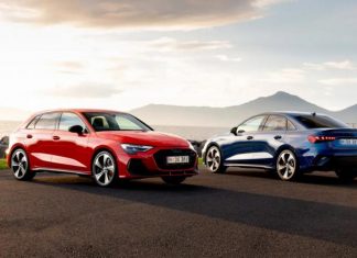 Audi представила оновлені моделі A3 та S3