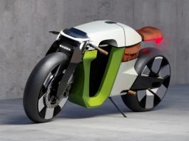 Skoda представила електричний мотоцикл у стилі ретро