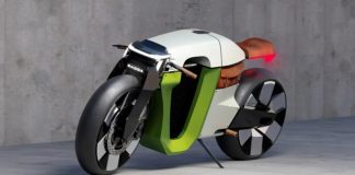 Skoda представила електричний мотоцикл у стилі ретро