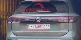 Новий кросовер Volkswagen Tiguan R-Line був помічений напередодні презентації