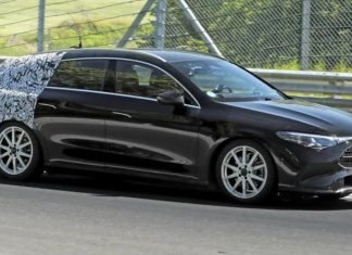 Mercedes CLA помічений на дорожніх тестах у більш практичному кузові Shooting Brake
