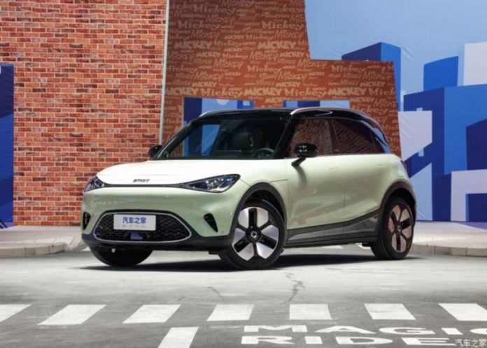 Оновлений Smart #1 2025 офіційно представлений у Китаї