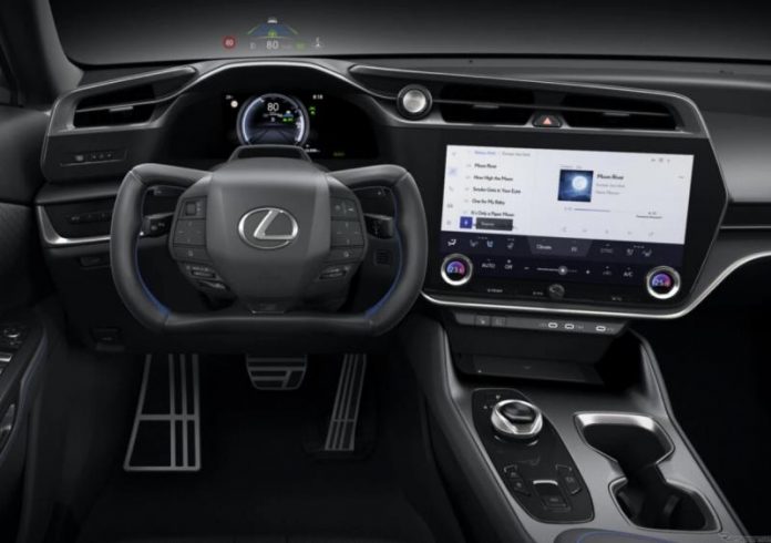 Lexus RZ F Sport отримає нове спортивне кермо від Toyota Sangyo
