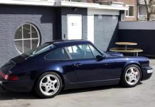 В Дніпрі помітили легендарний Porsche 964 Carrera (ФОТО)