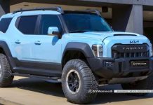 На базі Kia Tasman показали концепт брутального позашляховика