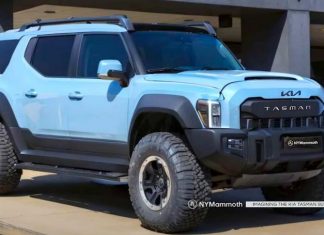 На базі Kia Tasman показали концепт брутального позашляховика