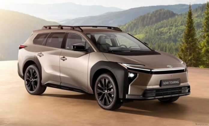 Toyota розкрила дизайн і оснащення електромобіля bZ4X Touring 2026