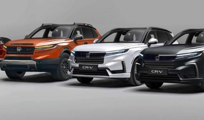 Рестайлінговий Honda CR-V показали на нових зображеннях