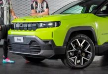 Новий Jeep Compass 2025 дебютував у лаймовому кольорі