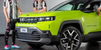 Новий Jeep Compass 2025 дебютував у лаймовому кольорі