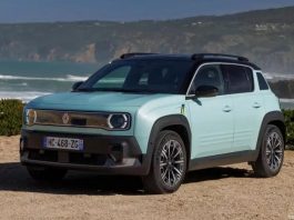 Електричний Renault 4 E-Tech показали в новому кольорі Електричний Renault 4 E-Tech показали в новому кольорі