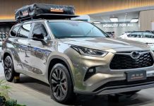 Toyota показала Highlander Active Concept – позашляховик для активного відпочинку