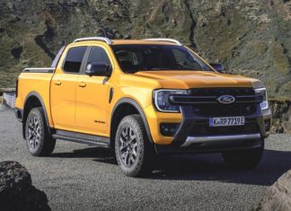 Ford оновив пікап Ranger, додавши йому новий двигун