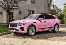 Вперше Bentley Mulliner випустив авто в рожевому кольорі