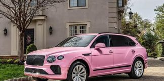 Вперше Bentley Mulliner випустив авто в рожевому кольорі