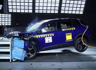 Peugeot 2008 провалив краш-тест NCAP