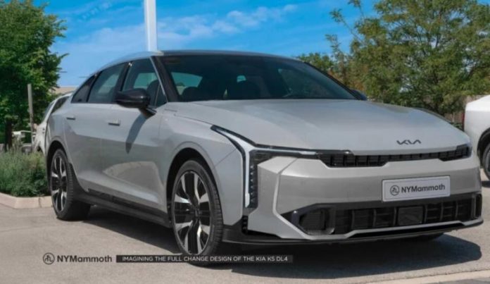 Оновлений KIA K5 2026 показали на дебютних фото