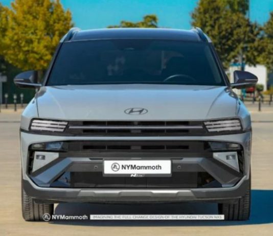 Hyundai Tucson нового покоління показаний на першому зображенні