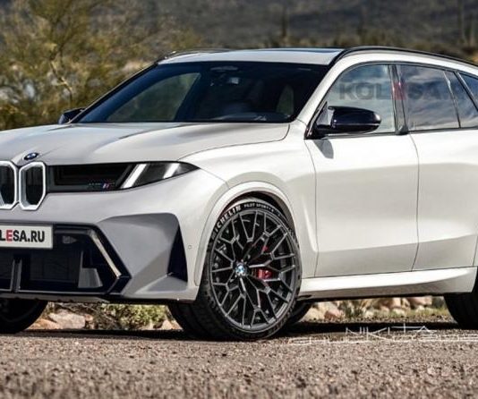 Новий BMW X5M показали на перших рендерах