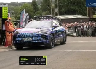 Прототип Porsche Cayenne EV переміг у європейських перегонах напередодні дебюту