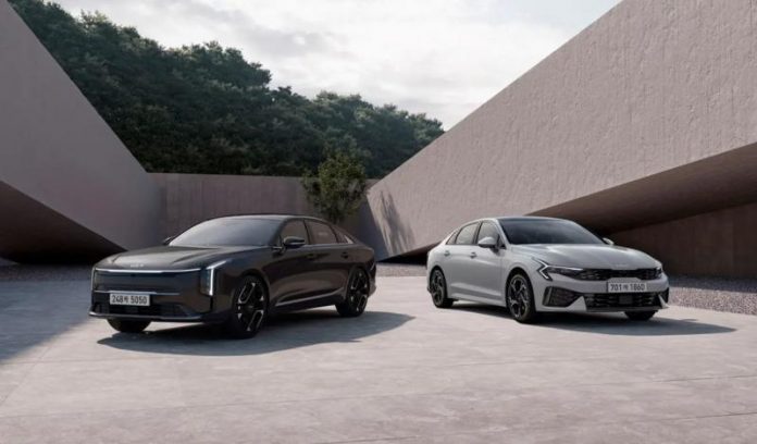 Kia представила оновлені седани K5 та K8 2026 року