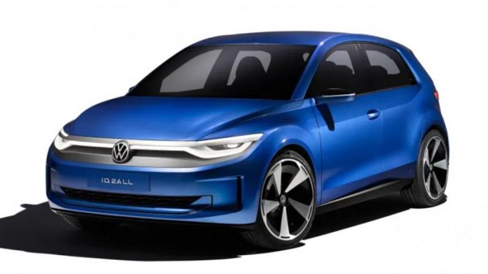 Volkswagen готує електричний хетчбек ID.2: перші фото майже серійної версії