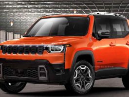 Оновлений Jeep Renegade показали на нових рендерах