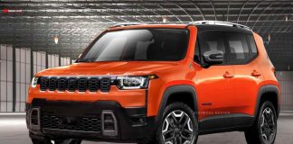 Оновлений Jeep Renegade показали на нових рендерах