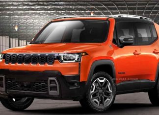 Оновлений Jeep Renegade показали на нових рендерах